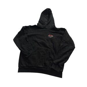 Flat Earth Radio Hoodie in Black